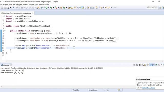 Infosys Java 8 Coding Interview Question Answers смотреть онлайн