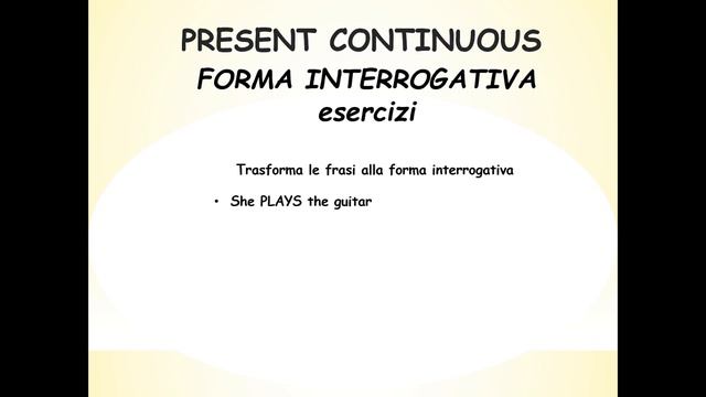 Present continuous forma interrogativa - Imparare l'Inglese смотреть онлайн