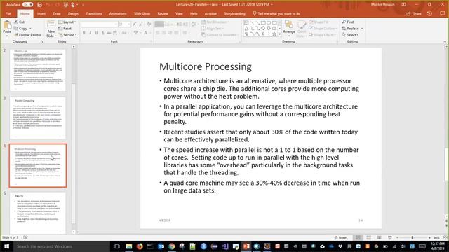 CSE1322S02L31 Introduction to Parallel Programming with Java and C# смотреть онлайн