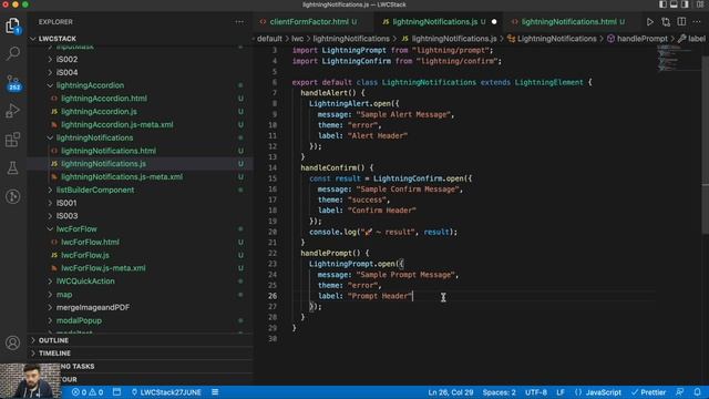 Create Notifications in LWC using New Alert, Confirm and Prompt Modules | Salesforce LWC Stack ☁️⚡ смотреть онлайн