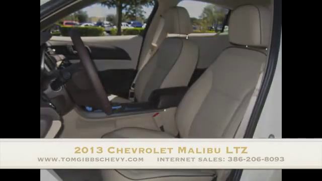 2013 White Diamond Chevrolet Malibu in Palm Coast, FL. 32164 смотреть онлайн