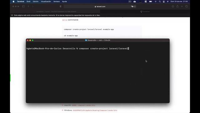 Crear proyecto Laravel смотреть онлайн