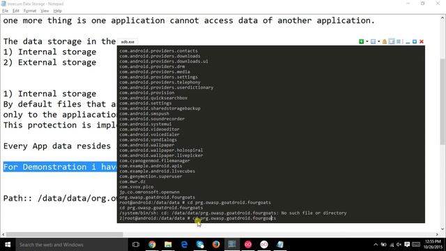 Insecure Data Storage in Android Owasp Top 10 смотреть онлайн