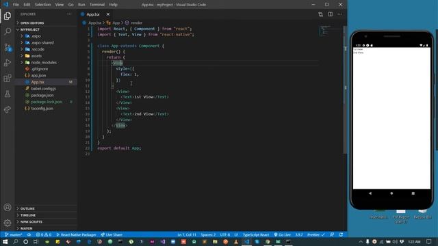 Flexbox in React native | Coders Hub смотреть онлайн