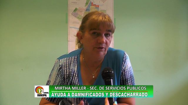 MIRTHA MILLER - AYUDA A DAMNIFICADOS Y DESCACHARRADO смотреть онлайн