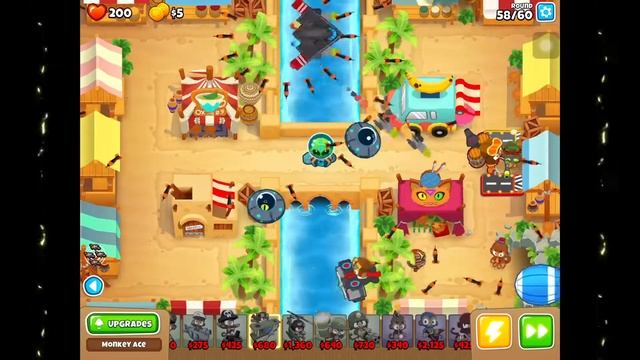 BTD6 - Bazaar - Deflation ( no monkey knowledge ) смотреть онлайн