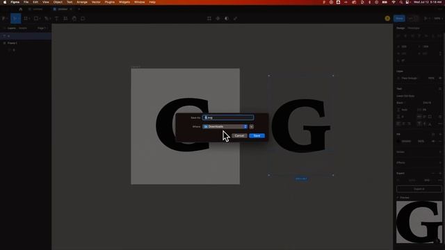 How to Export as SVG in Figma смотреть онлайн