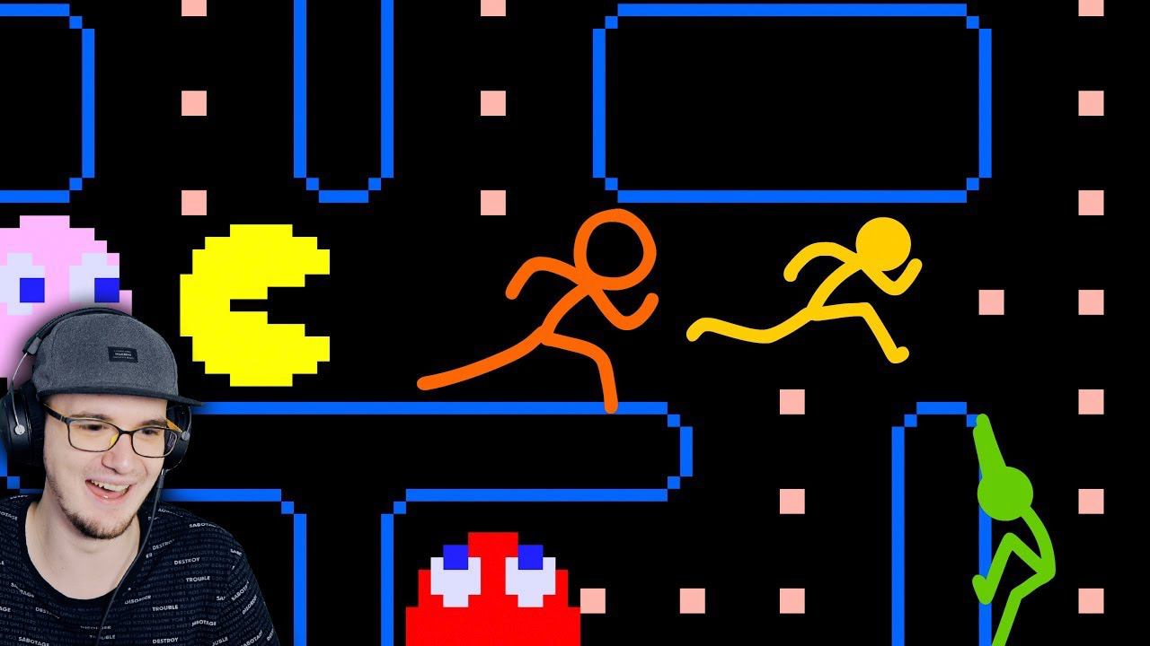Анимация vs. Аркадных Игр ► Animation vs. Arcade Games (official) Alan Becker | Реакция смотреть онлайн