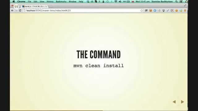 JTalks TS. Maven Intro: Plugins & Phases смотреть онлайн