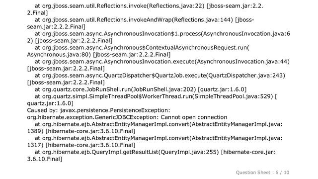 MySQL : jboss wildfly datasource connection failing - No managed connections available within confi смотреть онлайн
