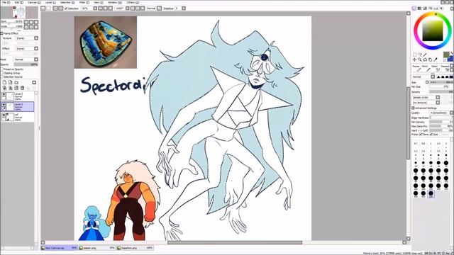 Fusion Friday | Jasper/Sapphire | Speedpaint смотреть онлайн