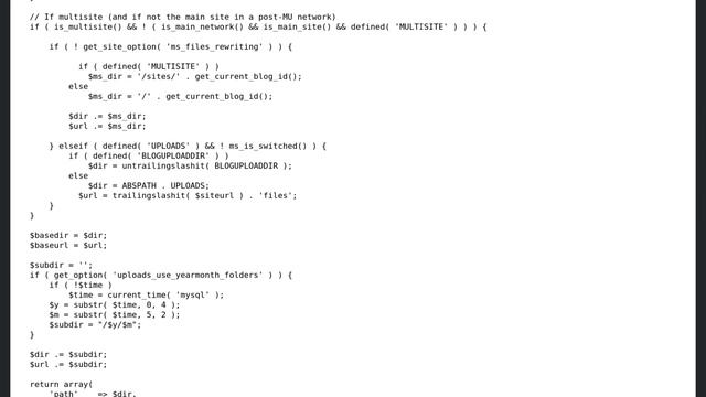 Wordpress: Hook filter to change wp_upload_dir() path in multisite смотреть онлайн