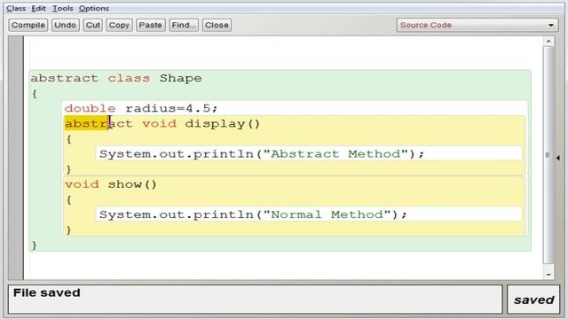 #5 Abstract Class in Java | Concept of Inheritance | ISC Syllabus смотреть онлайн