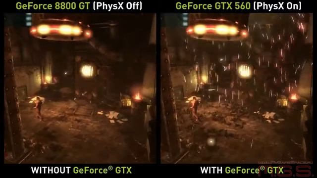 Batman: Arkham City - NVIDIA GeForce GTX PhysX смотреть онлайн