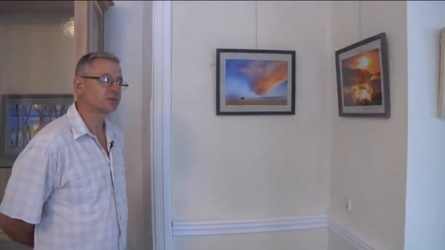 Репортаж о выставке В  Кондратова  во Дворце Потёмкина