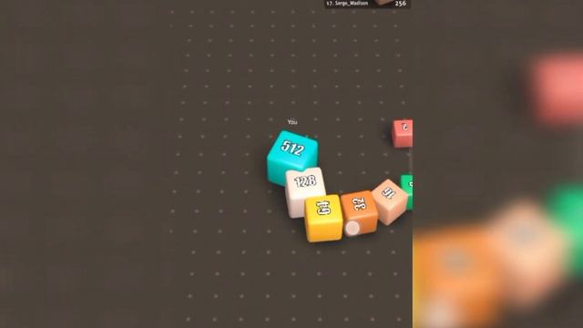 Satisfying Mobile Game/ 2048.io cube arena - snake arena 2048 gameplay part 1 смотреть онлайн