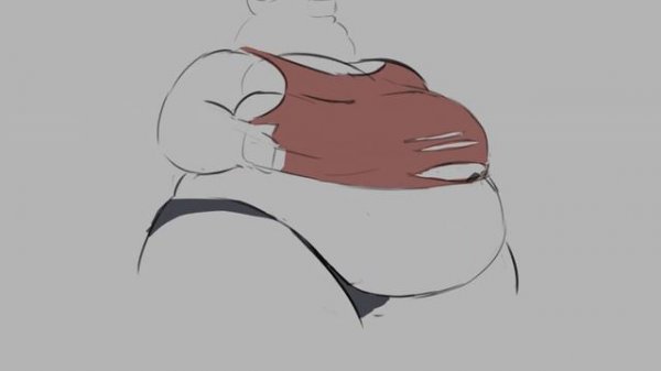 Fat furry animation 2