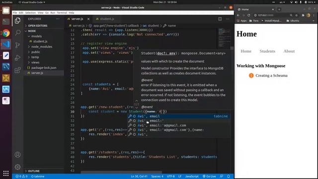 37 Node Mongoose Add Document смотреть онлайн