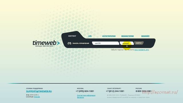 Как зарегистрировать хостинг (Timeweb) и купить домен смотреть онлайн