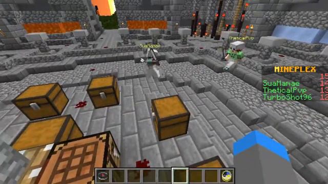 Mineplex Hunger Games - kill aura cheat! user name: TheticalPvp смотреть онлайн