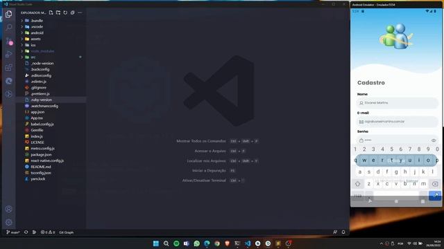Clone MSN Message Microsoft + React Native + Typescript смотреть онлайн