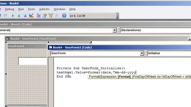 Cara Membuat Format Date Textbox dan Label di UserForm dengan Excel VBA смотреть онлайн