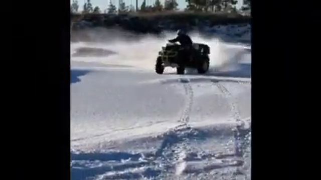 #Снежный #дрифт#CFMOTO CFORCE 600 EPS#CFMOTO CFORCE 1000 EPS (X10 EPS). # BRP Can-Am Outlander 800#
