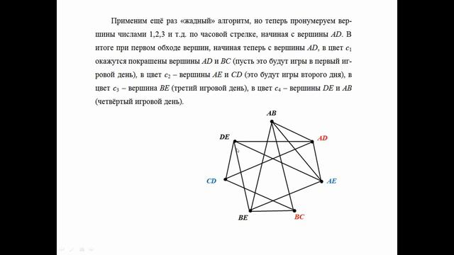 Открытая лекция «Раскрашенные графы» смотреть онлайн