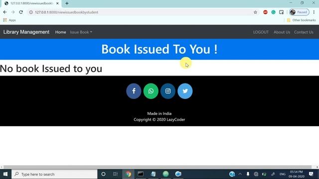 Library Management System || With FREE Source Code || Online Library Management System || LazyCoder смотреть онлайн