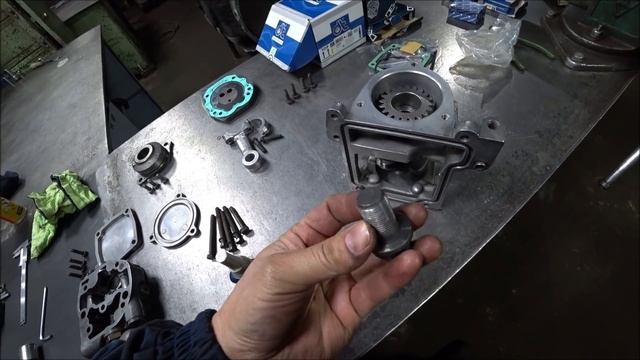 Ремонт воздушного компрессора WABCO. смотреть онлайн