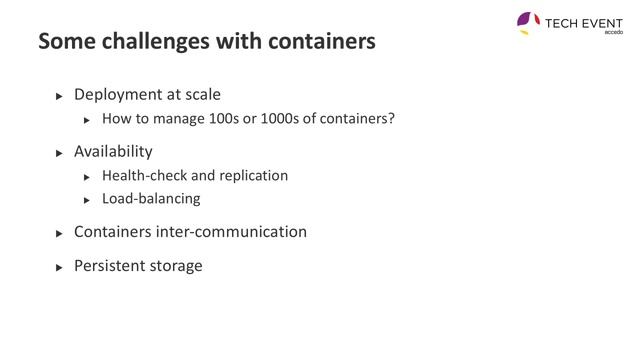 Accedo Tech Event – Our journey with Docker so far смотреть онлайн