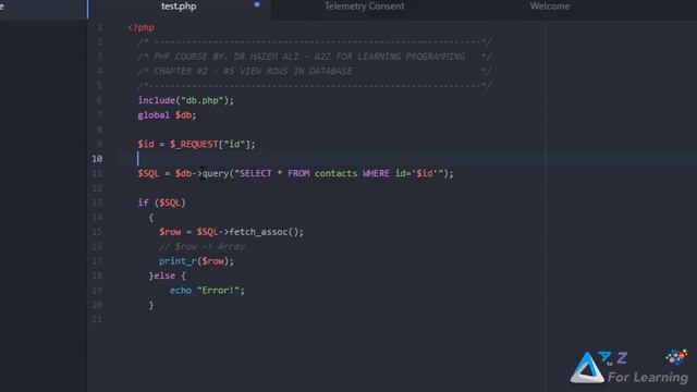 22- PHP & MySQL | View Saved Rows And Search in Database смотреть онлайн