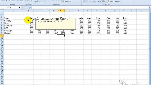 Microsoft Excel 2010: Track Changes смотреть онлайн