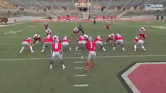 Justin Fields Drops A Dime For A 50-Yd Touchdown смотреть онлайн