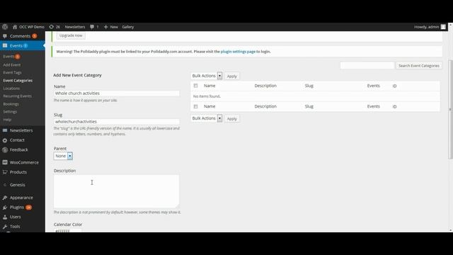 Events Manager - How to add event categories смотреть онлайн