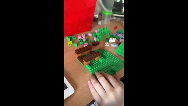 САМОДЕЛКА МАЙНКРАФТ ИЗ АНАЛОГА ЛЕГО #аналоглего смотреть онлайн
