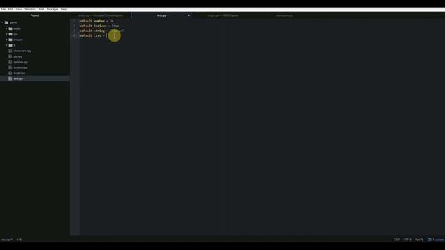 Ren'Py Tutorial Part 4 | Intro To Variables смотреть онлайн