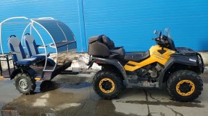 прицеп для квадроцикла 2х местный "ВАНЁК-250"