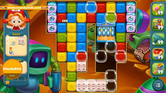 Toy blast Level 593 Gameplay With Boosters смотреть онлайн