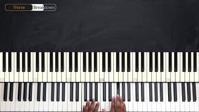 How To Play Goodbyes By Jorja Smith On Piano Piano Tutorial PART 1 смотреть онлайн