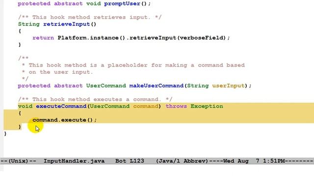 5 12 Understand the Template Method pattern смотреть онлайн