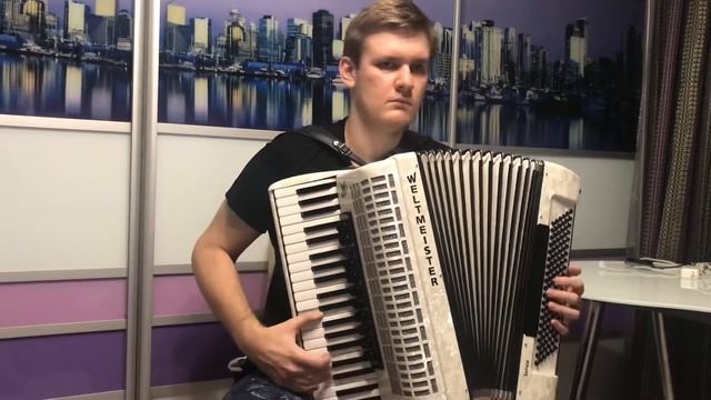 Полонез Огинского на аккордеоне смотреть онлайн