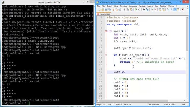 Programming example: Input file stream смотреть онлайн