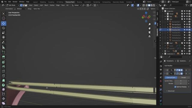 Прототип 1 - Финал - Концепт арт автомобиля - Blender TimeLaps смотреть онлайн