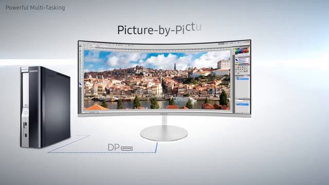 Samsung Zakrivljeni Monitor CF791 смотреть онлайн