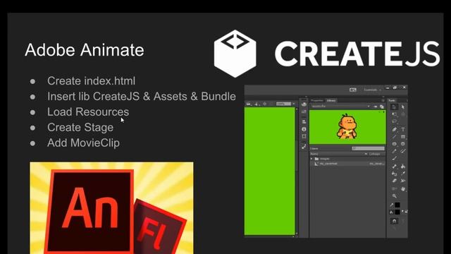 Adobe Animate + ES6 from Scratch смотреть онлайн