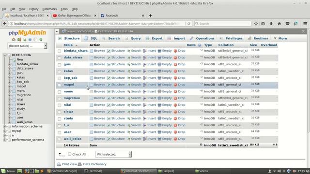 CARA MENGGANTI NAMA DATABASE DAN EXPORT DATABASE PHPMYADMIN смотреть онлайн