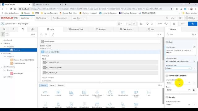 Validações Oracle APEX 18.2 - #43 смотреть онлайн