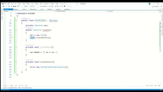Design Pattern 101 - Builder Pattern смотреть онлайн