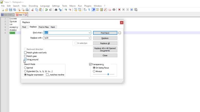 How to Make All Text In One Line With Spaces (Notepad++) смотреть онлайн